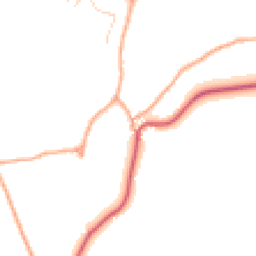 Daytime road noise heatmap for SG12 7QD