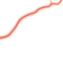 Daytime road noise heatmap for SG12 7QJ