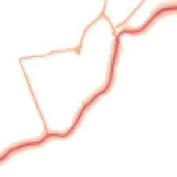 Daytime road noise heatmap for SG12 7QT