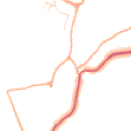Daytime road noise heatmap for SG12 7QZ