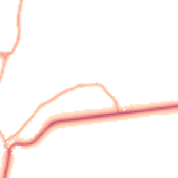 Daytime road noise heatmap for SG12 7RF