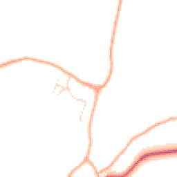 Daytime road noise heatmap for SG12 7RS