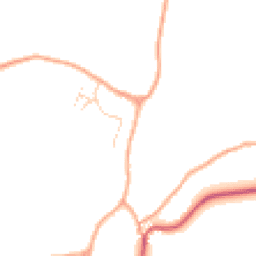 Daytime road noise heatmap for SG12 7RT