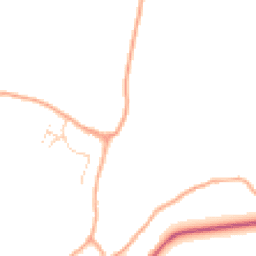 Daytime road noise heatmap for SG12 7RU
