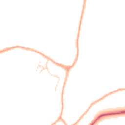 Daytime road noise heatmap for SG12 7RX