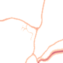 Daytime road noise heatmap for SG12 7SB