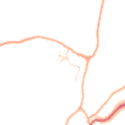 Daytime road noise heatmap for SG12 7SR