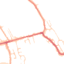 Daytime road noise heatmap for SG12 8AT