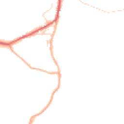 Daytime road noise heatmap for SG12 8FH