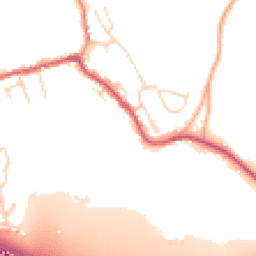 Daytime road noise heatmap for SG12 8HH