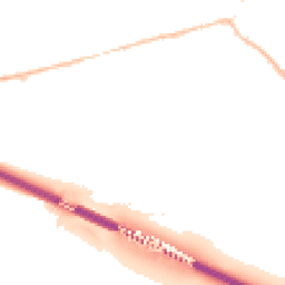 Night-time road noise heatmap for SG12 8JL