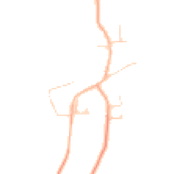 Daytime road noise heatmap for SG12 8NH