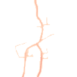 Daytime road noise heatmap for SG12 8NJ