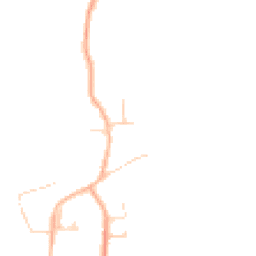 Daytime road noise heatmap for SG12 8NR