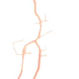Daytime road noise heatmap for SG12 8NZ