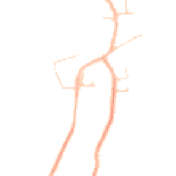 Daytime road noise heatmap for SG12 8QG
