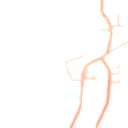 Daytime road noise heatmap for SG12 8QL