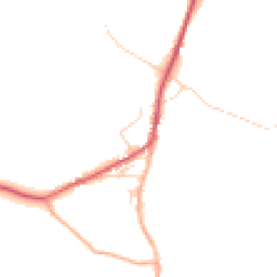 Daytime road noise heatmap for SG12 8RJ