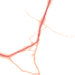 Daytime road noise heatmap for SG12 8SR