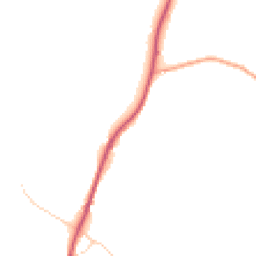 Daytime road noise heatmap for SG12 8TD
