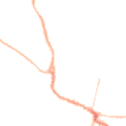 Night-time road noise heatmap for SG12 9DY
