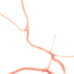 Night-time road noise heatmap for SG12 9EQ