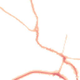 Night-time road noise heatmap for SG12 9ER