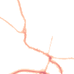 Night-time road noise heatmap for SG12 9EU