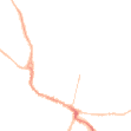 Night-time road noise heatmap for SG12 9FS