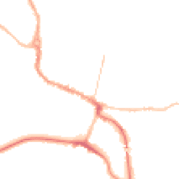 Night-time road noise heatmap for SG12 9HH