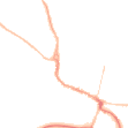 Night-time road noise heatmap for SG12 9LG