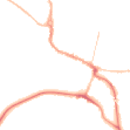 Night-time road noise heatmap for SG12 9XB