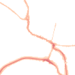 Night-time road noise heatmap for SG12 9XL