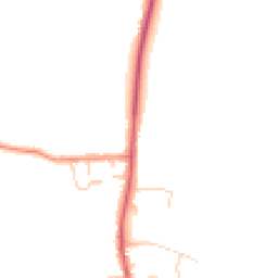 Daytime road noise heatmap for SG16 6AF