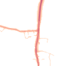 Daytime road noise heatmap for SG16 6AH