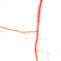 Daytime road noise heatmap for SG16 6AJ