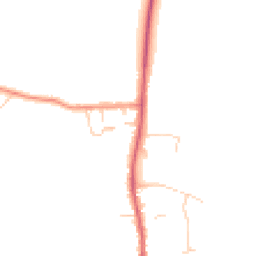 Daytime road noise heatmap for SG16 6AX