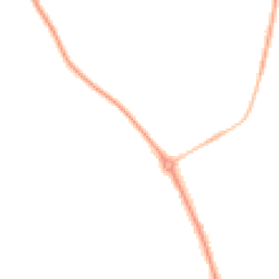 Night-time road noise heatmap for SG16 6EA