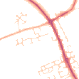 Daytime road noise heatmap for SG16 6FX