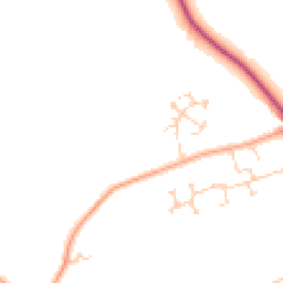 Daytime road noise heatmap for SG16 6GQ