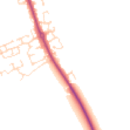 Daytime road noise heatmap for SG16 6GU