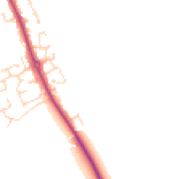 Daytime road noise heatmap for SG16 6GW