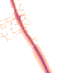 Daytime road noise heatmap for SG16 6GY