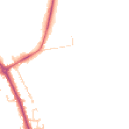 Daytime road noise heatmap for SG16 6HE