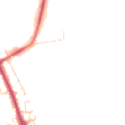 Daytime road noise heatmap for SG16 6HF