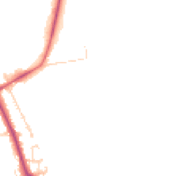 Daytime road noise heatmap for SG16 6HG