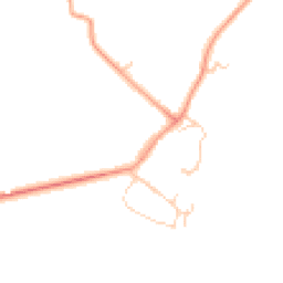 Daytime road noise heatmap for SG16 6JT