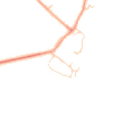 Daytime road noise heatmap for SG16 6JY