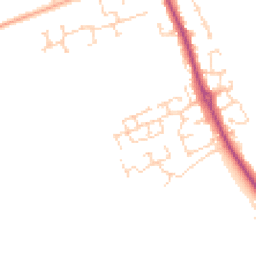 Daytime road noise heatmap for SG16 6NF