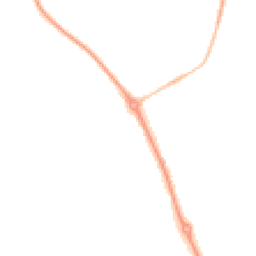 Night-time road noise heatmap for SG16 6PG